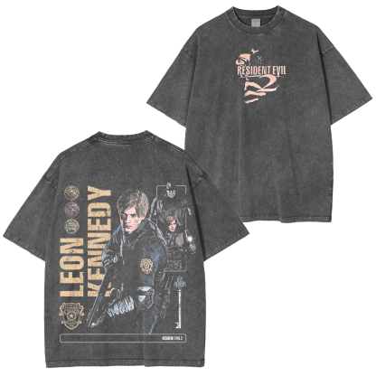 Resident Evil Leon Kennedy Requiem Oversized T-shirt/Crewneck/Hoodie