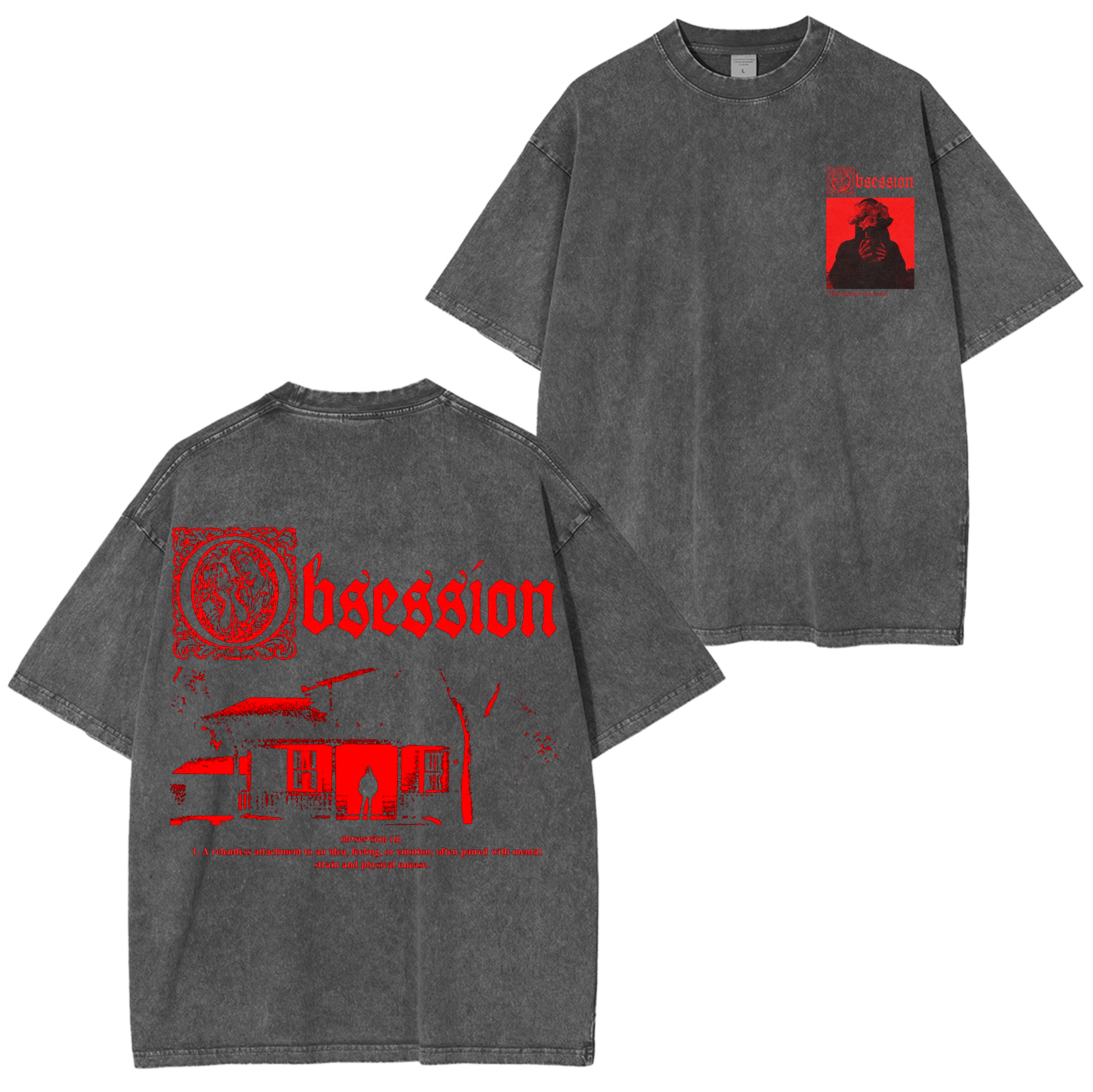 Cinegogue X Obsession I Love You Washed T-shirt/Crewneck/Hoodie