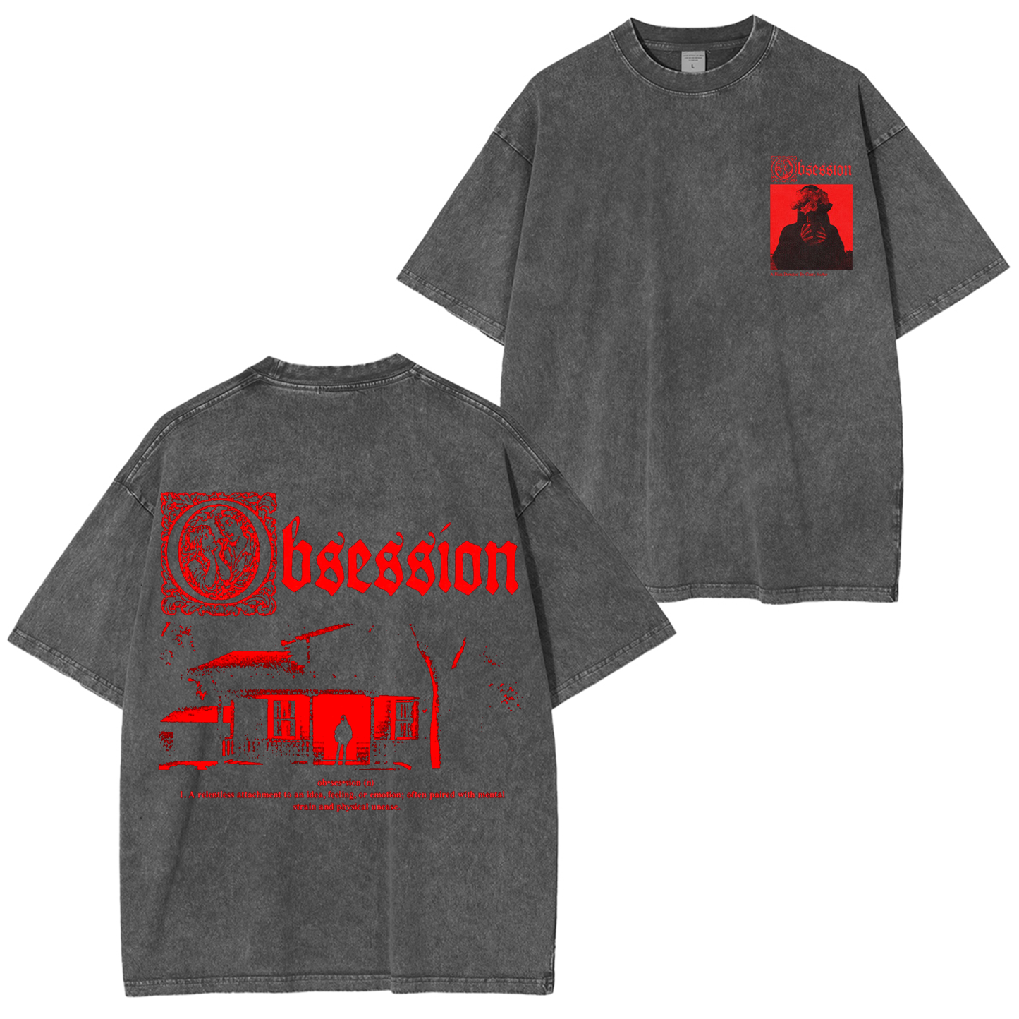Cinegogue X Obsession I Love You Washed T-shirt/Crewneck/Hoodie