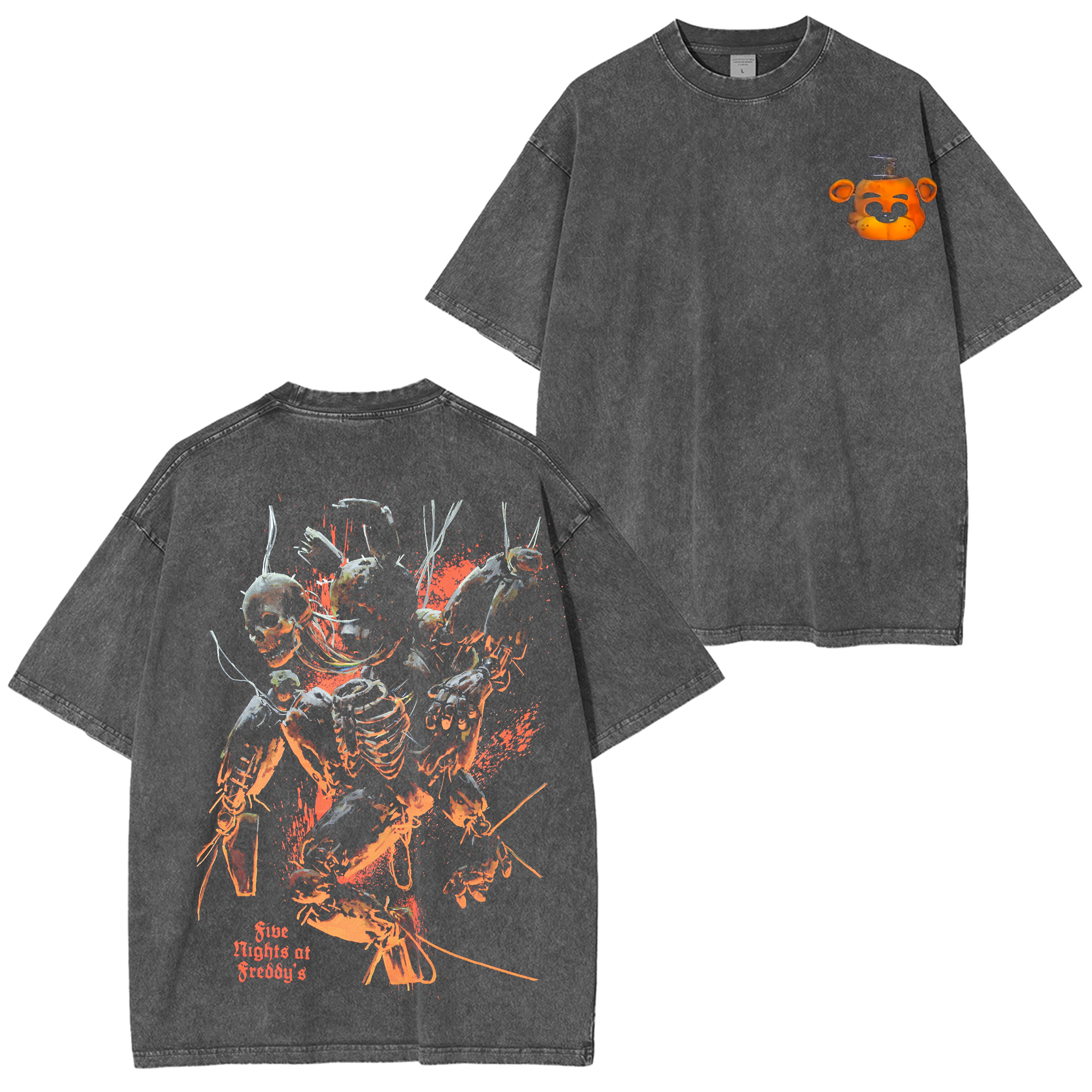 Five Nights at Freddys 3 Games  Unisex Washed T-Shirt