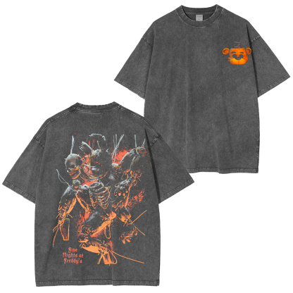 Five Nights at Freddys 3 Games  Unisex Washed T-Shirt