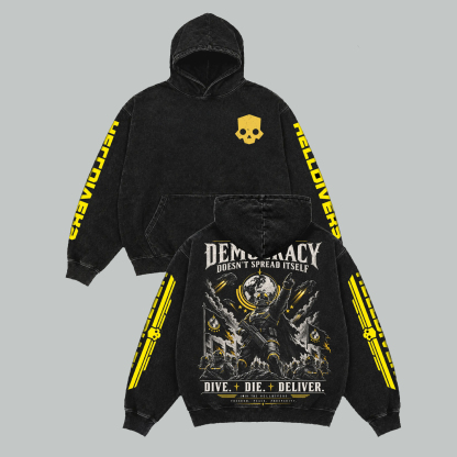 Helldivers Oversized T-shirt/Crewneck/Hoodie