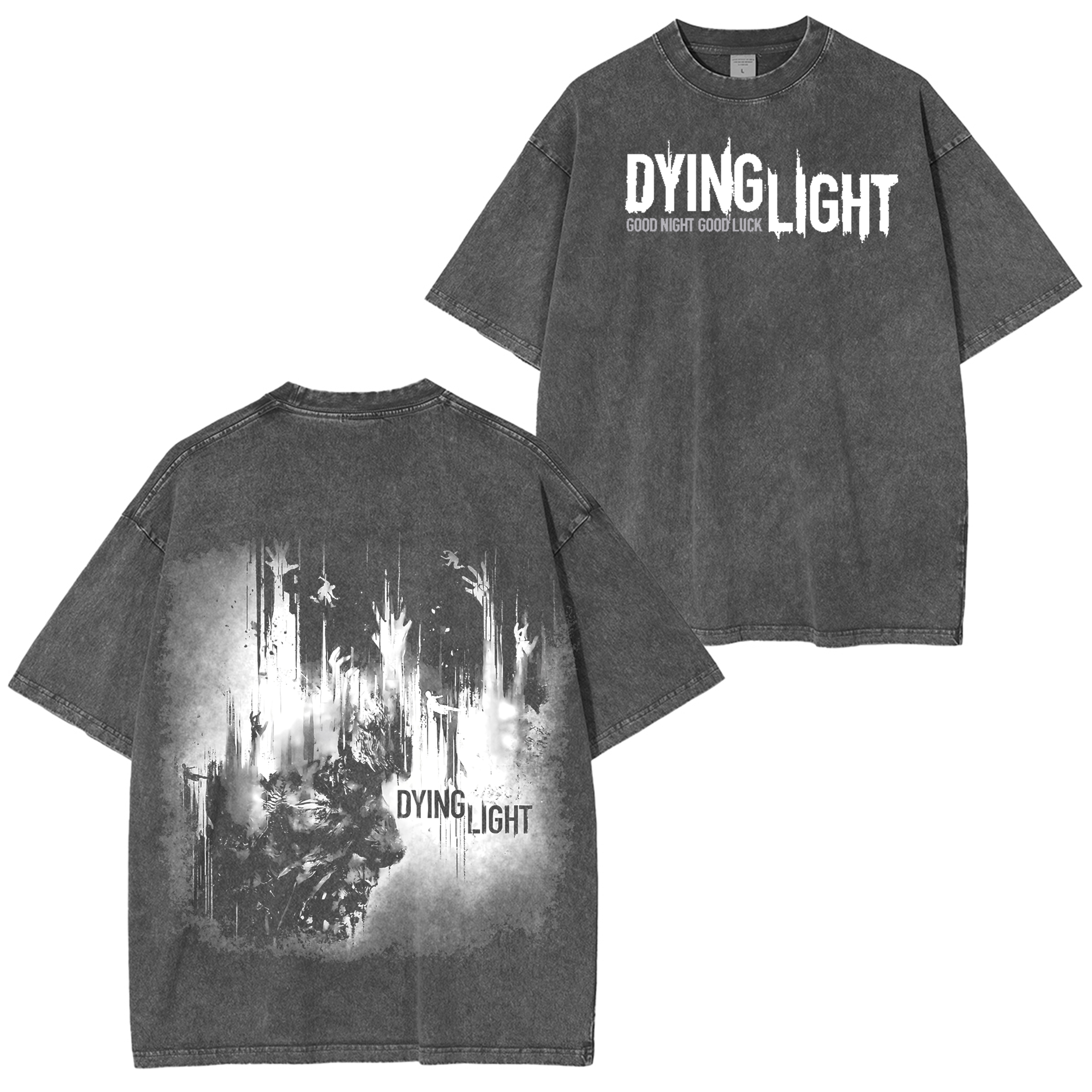 Dying Light Game Unisex Washed T-Shirt
