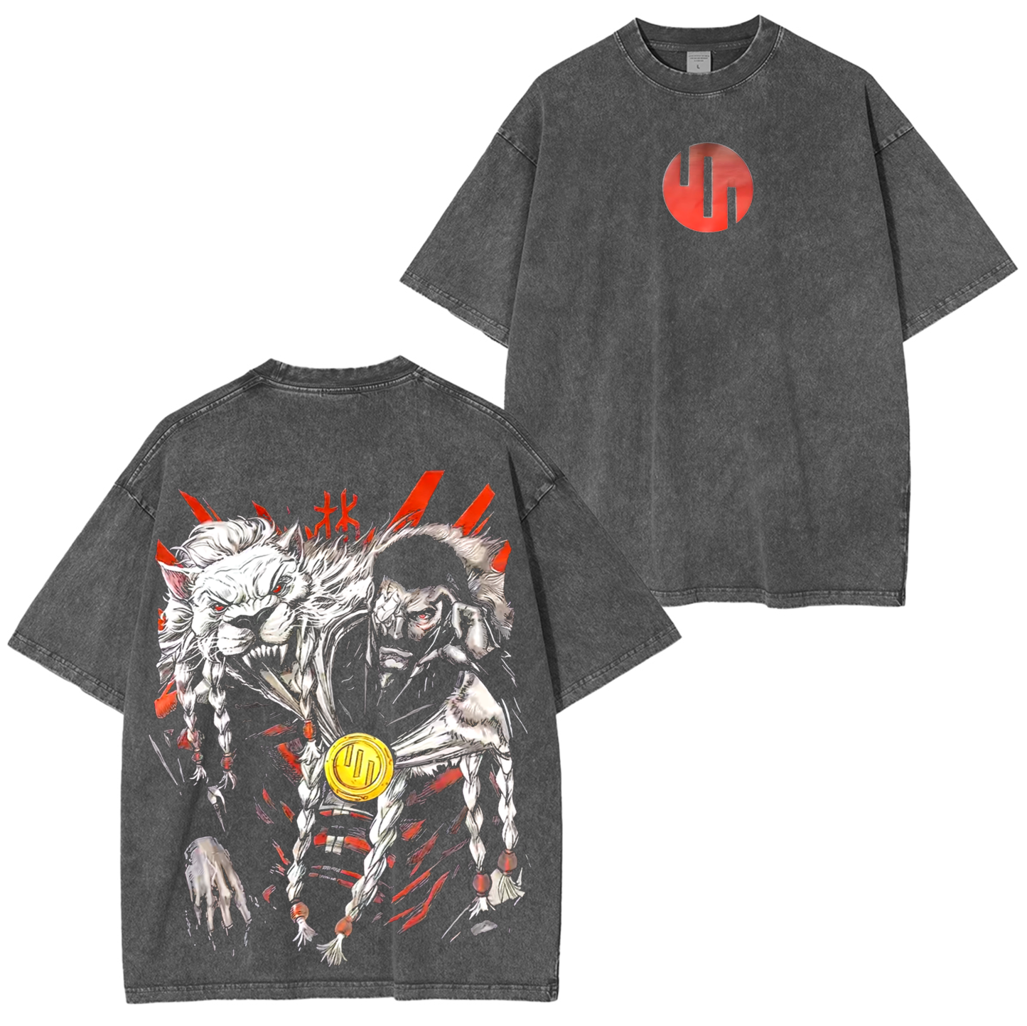 Thragg-Invincible Unisex Washed T-Shirt