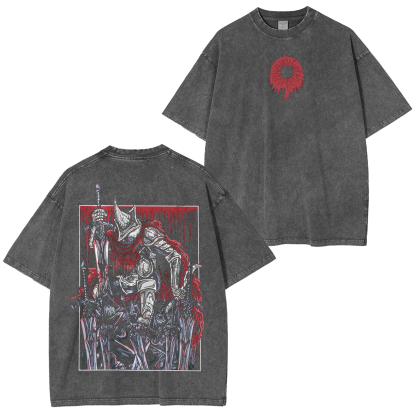 Abyss Watchers Game Unisex Washed T-Shirt