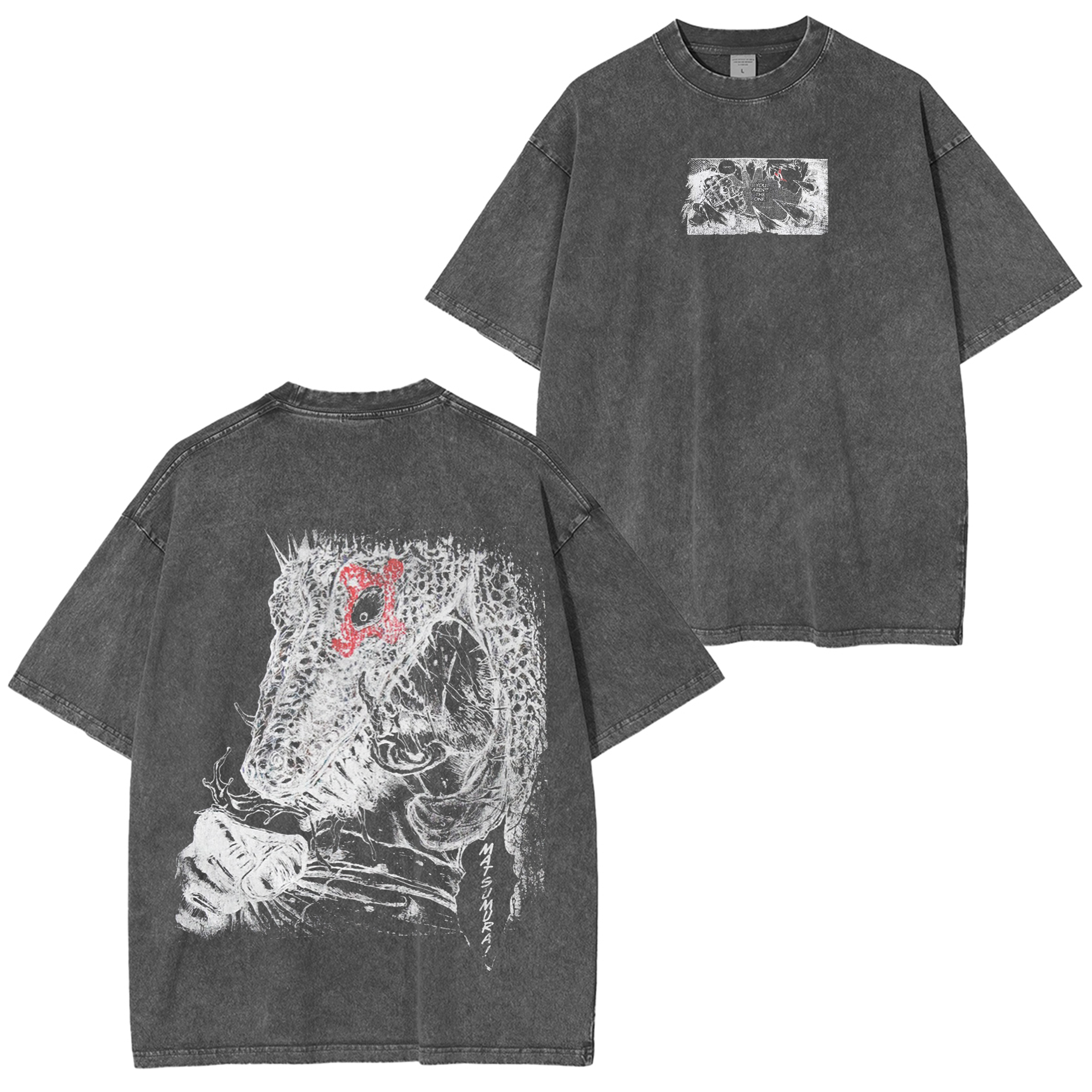 Dorohedoro Anime Unisex Washed T-Shirt