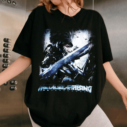2013 Metal Gear Rising Revengeance Raiden Konami Remake  Unisex T-shirt/Crewneck/Hoodie