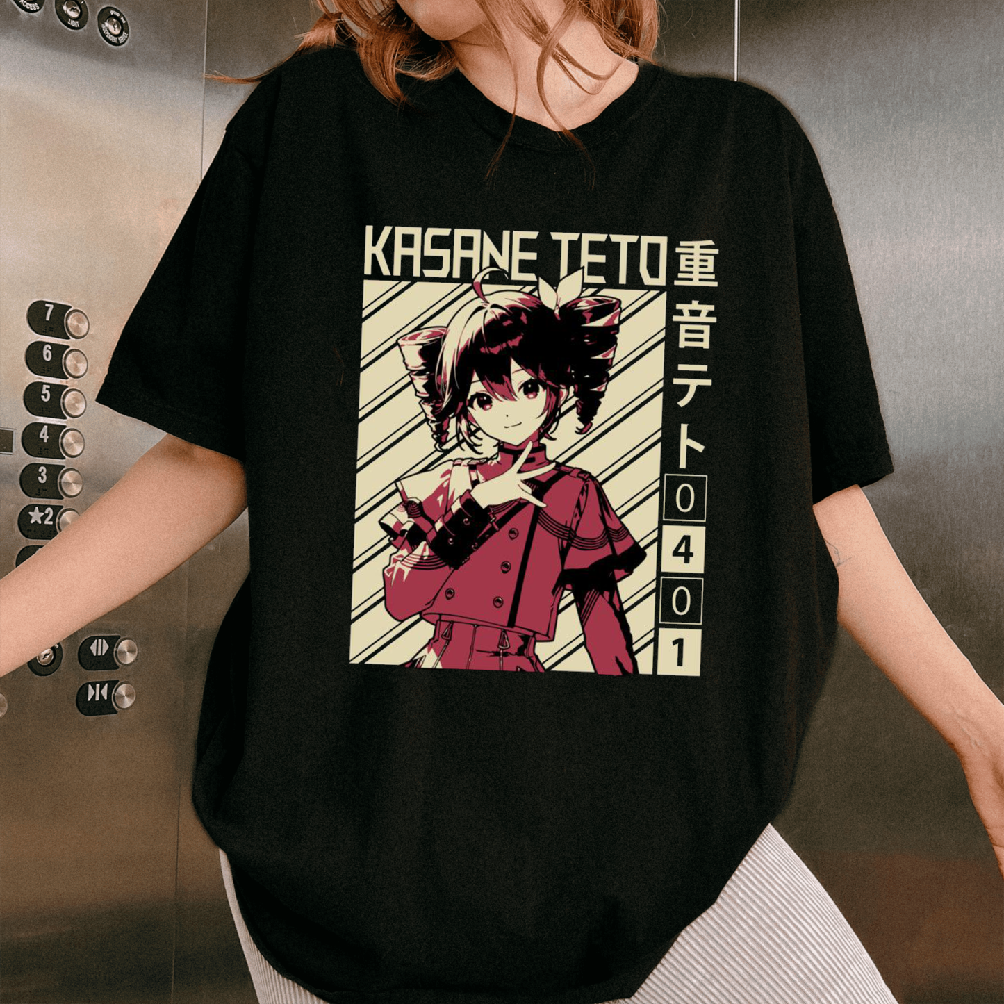 Kasane Teto Anime Unisex T-shirt/Crewneck/Hoodie