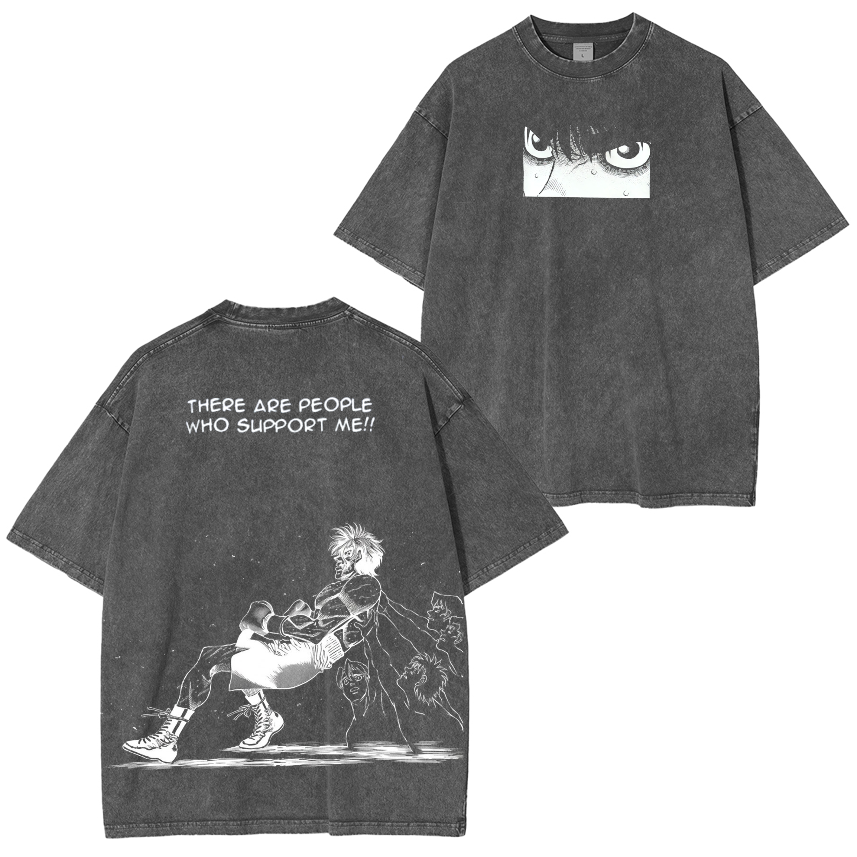 Hajime no Ippo Anime Unisex Washed T-Shirt