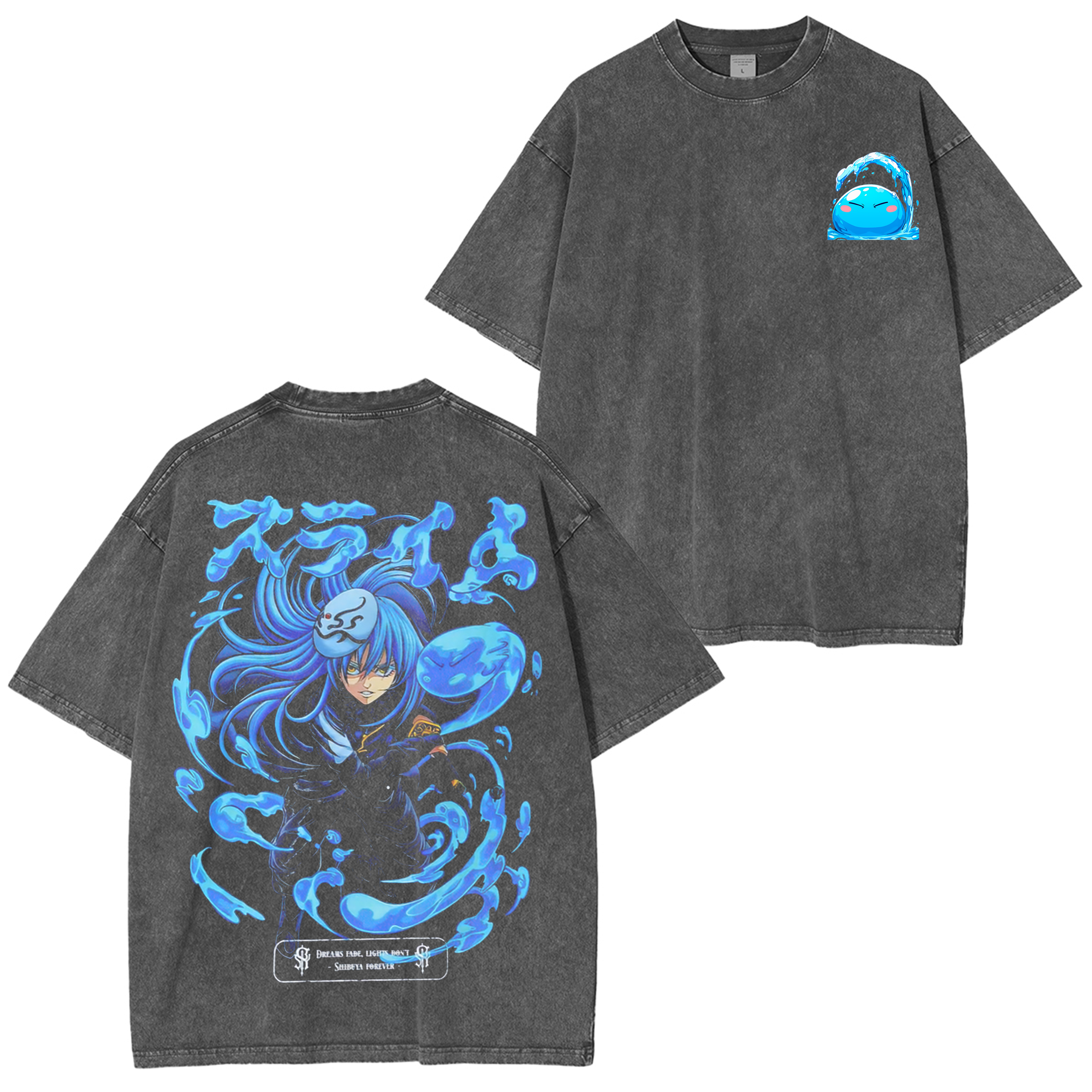 Rimuru Tempest Anime Unisex Washed T-Shirt
