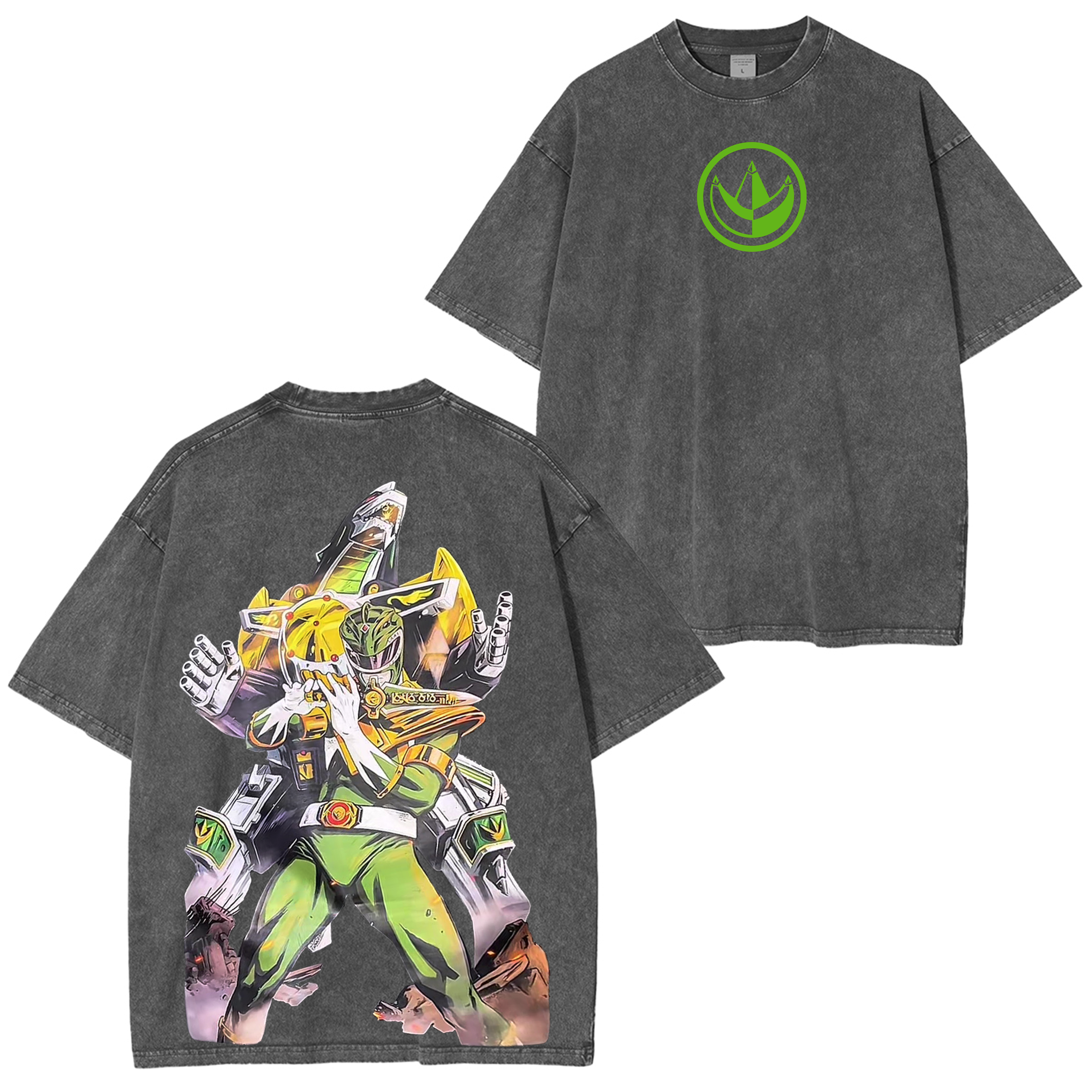 Green Ranger-Rodrigo Lorenzo Unisex Washed T-Shirt