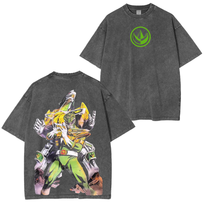Green Ranger-Rodrigo Lorenzo Unisex Washed T-Shirt