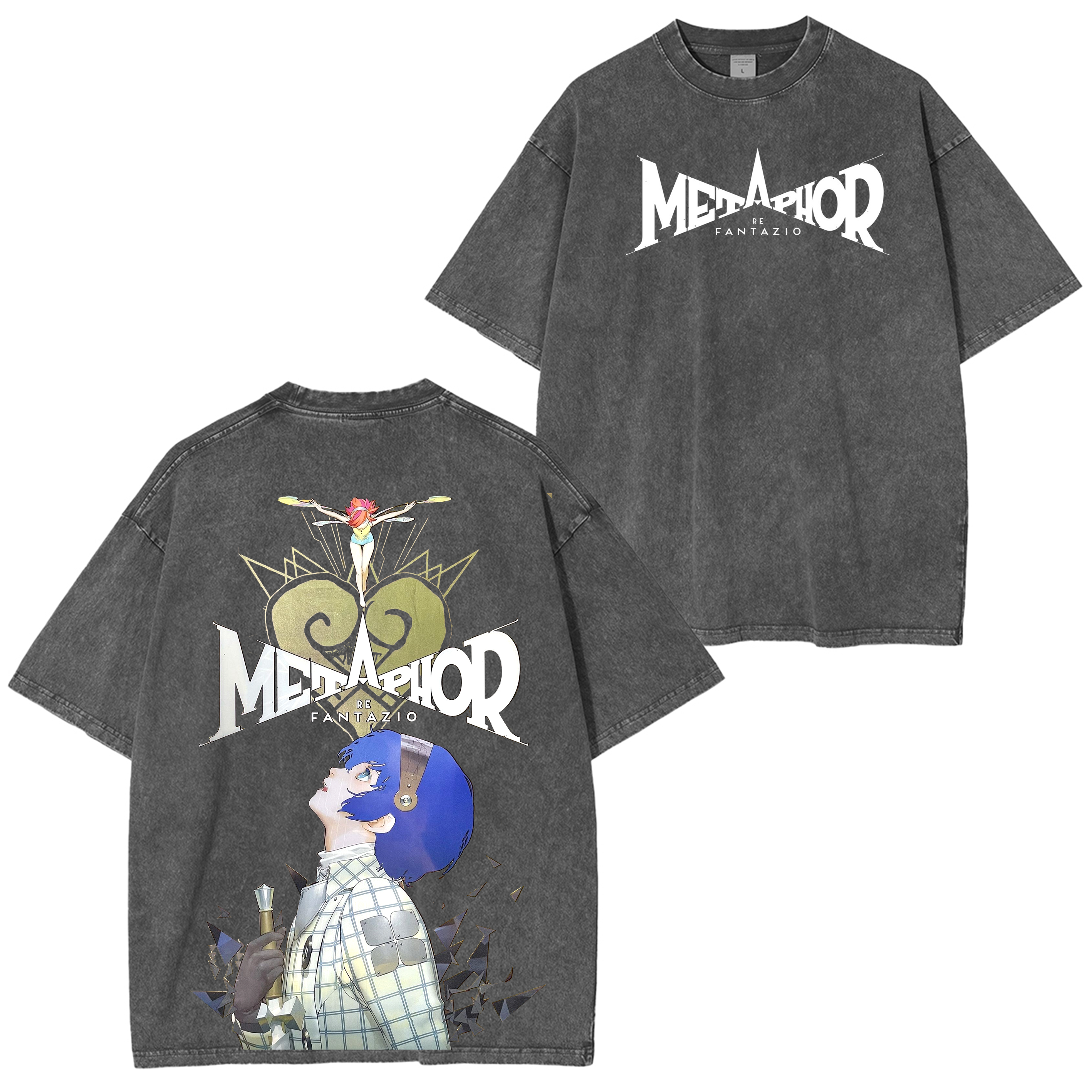 Metaphor ReFantazio Game Unisex Washed T-Shirt