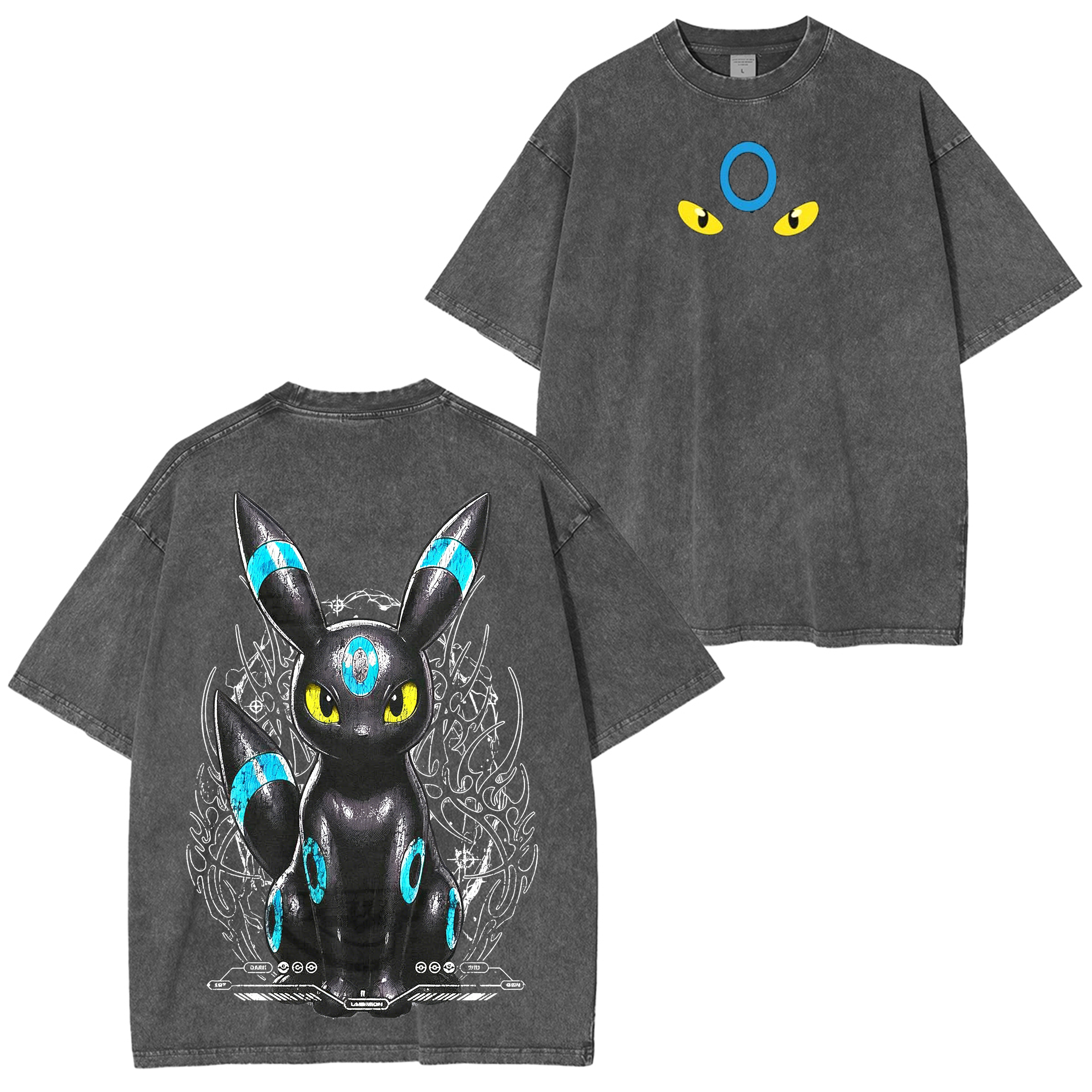 Pokemon anime Unisex Washed T-Shirt