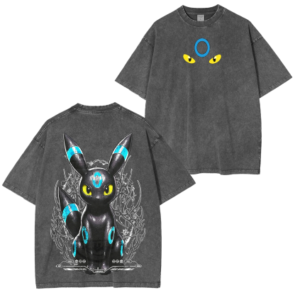 Pokemon anime Unisex Washed T-Shirt