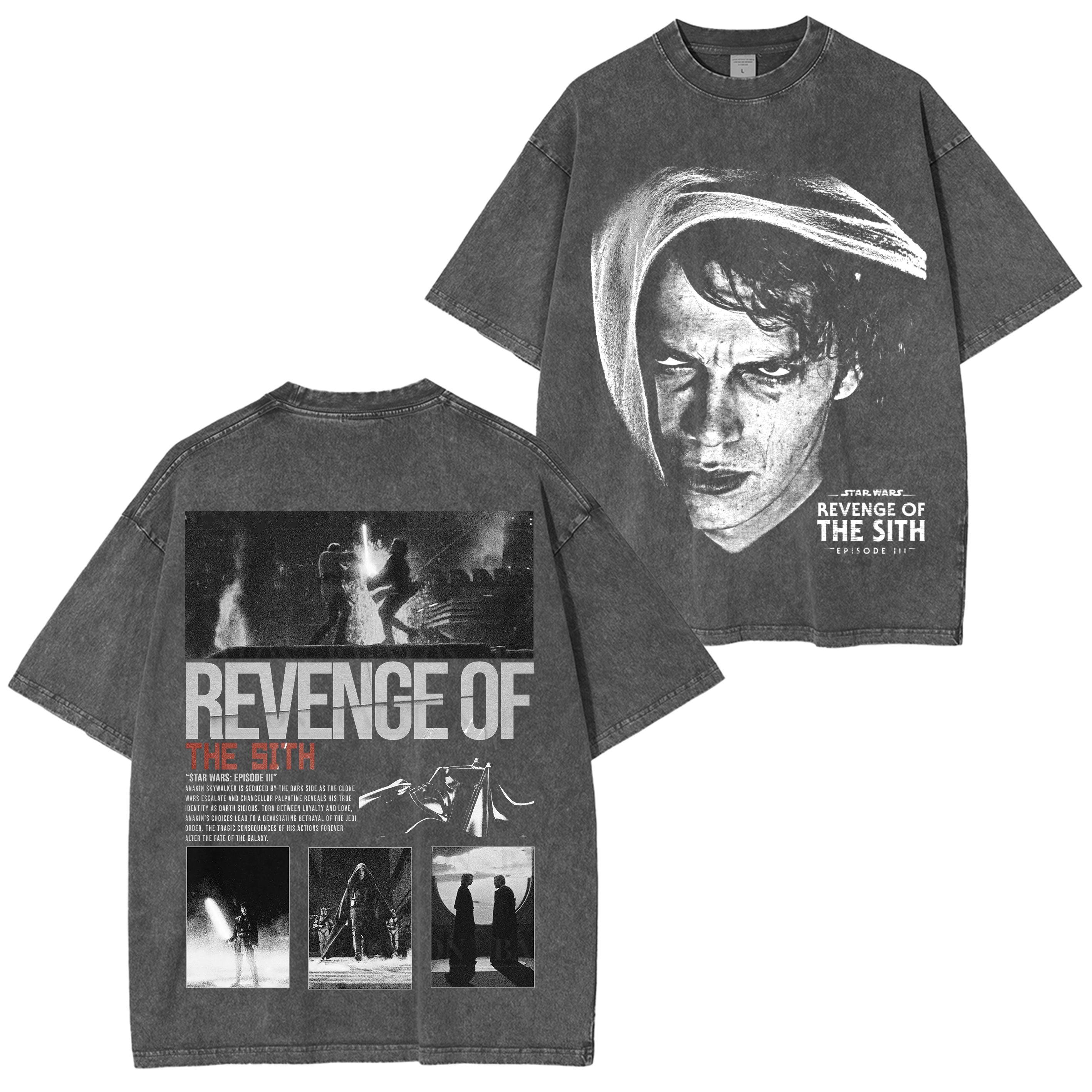 Star Wars Anakin Skywalker Unisex Washed T-Shirt