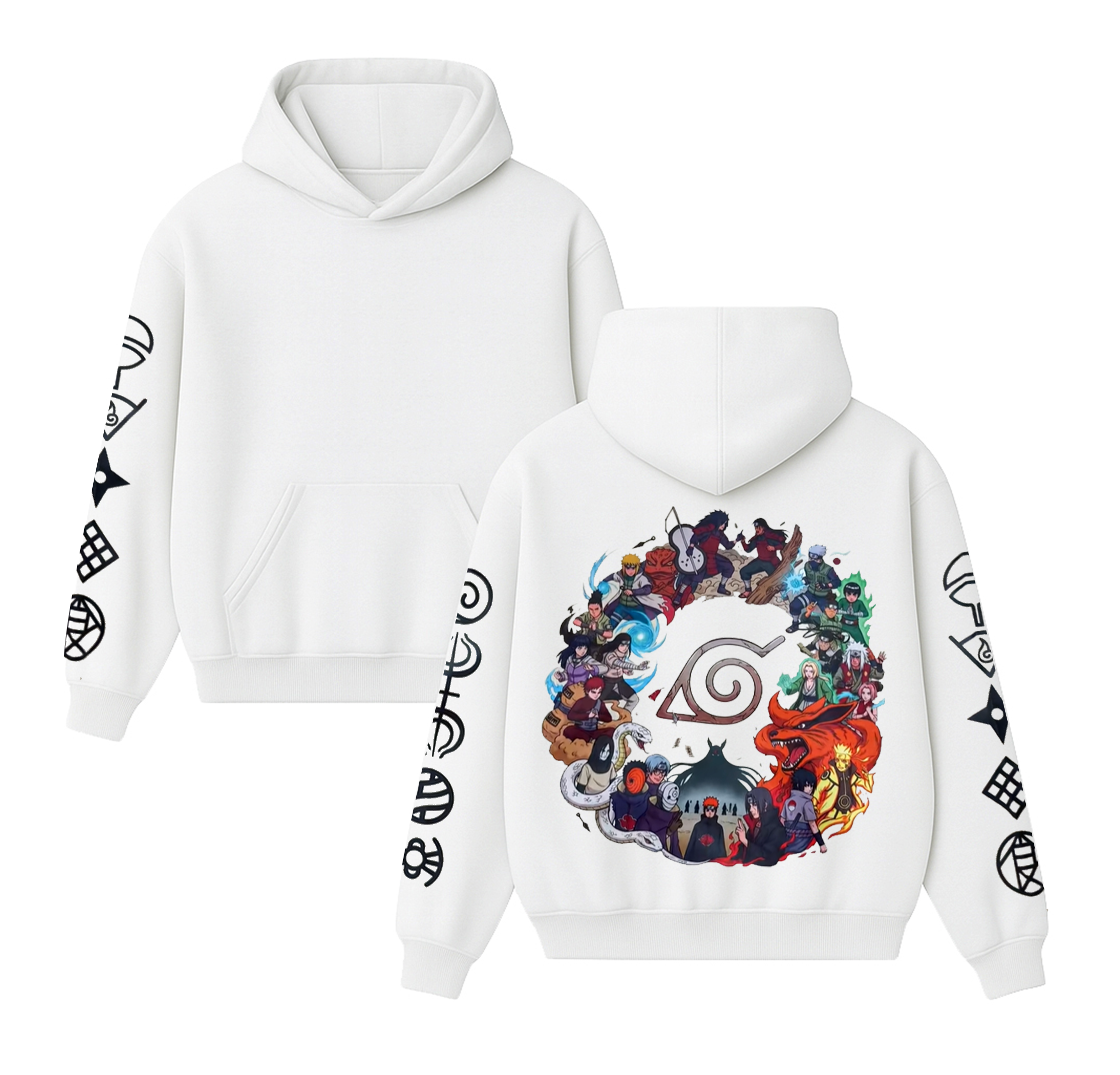 Naruto Anime Oversize Unisex Shirts/Crewneck/Hoodie