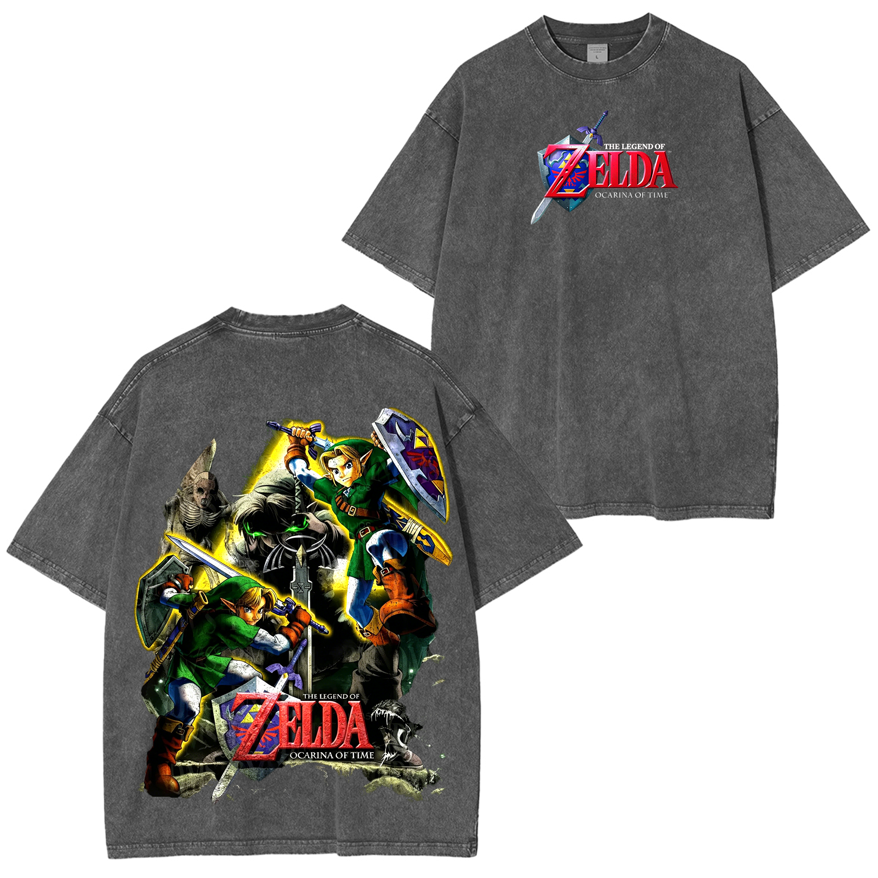 The Legend of Zelda Unisex Washed T-Shirt