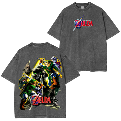 The Legend of Zelda Unisex Washed T-Shirt
