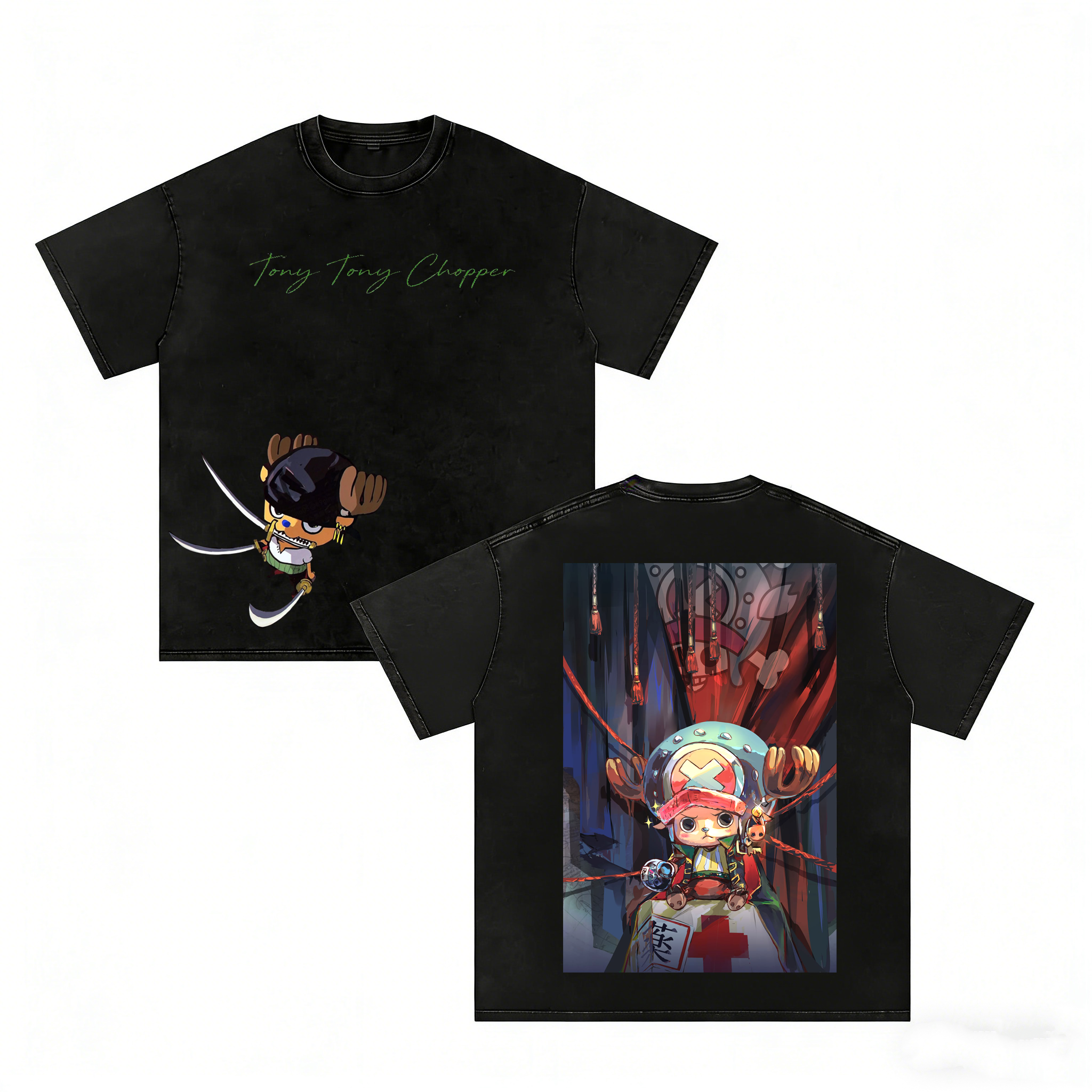 Tony Tony Chopper,One Piece Unisex Washed T-Shirt