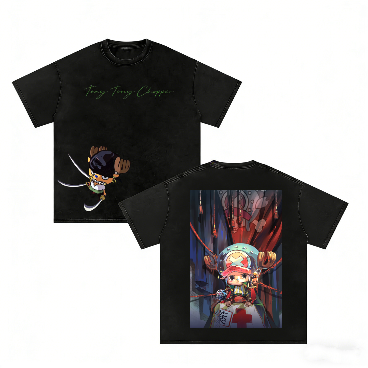 Tony Tony Chopper,One Piece Unisex Washed T-Shirt