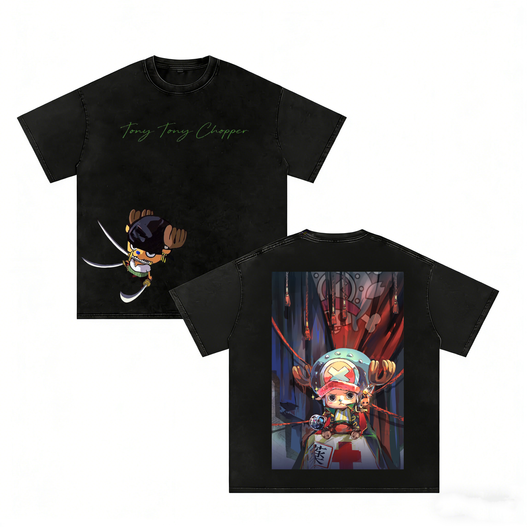 Tony Tony Chopper,One Piece Unisex Washed T-Shirt