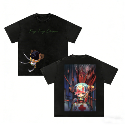 Tony Tony Chopper,One Piece Unisex Washed T-Shirt