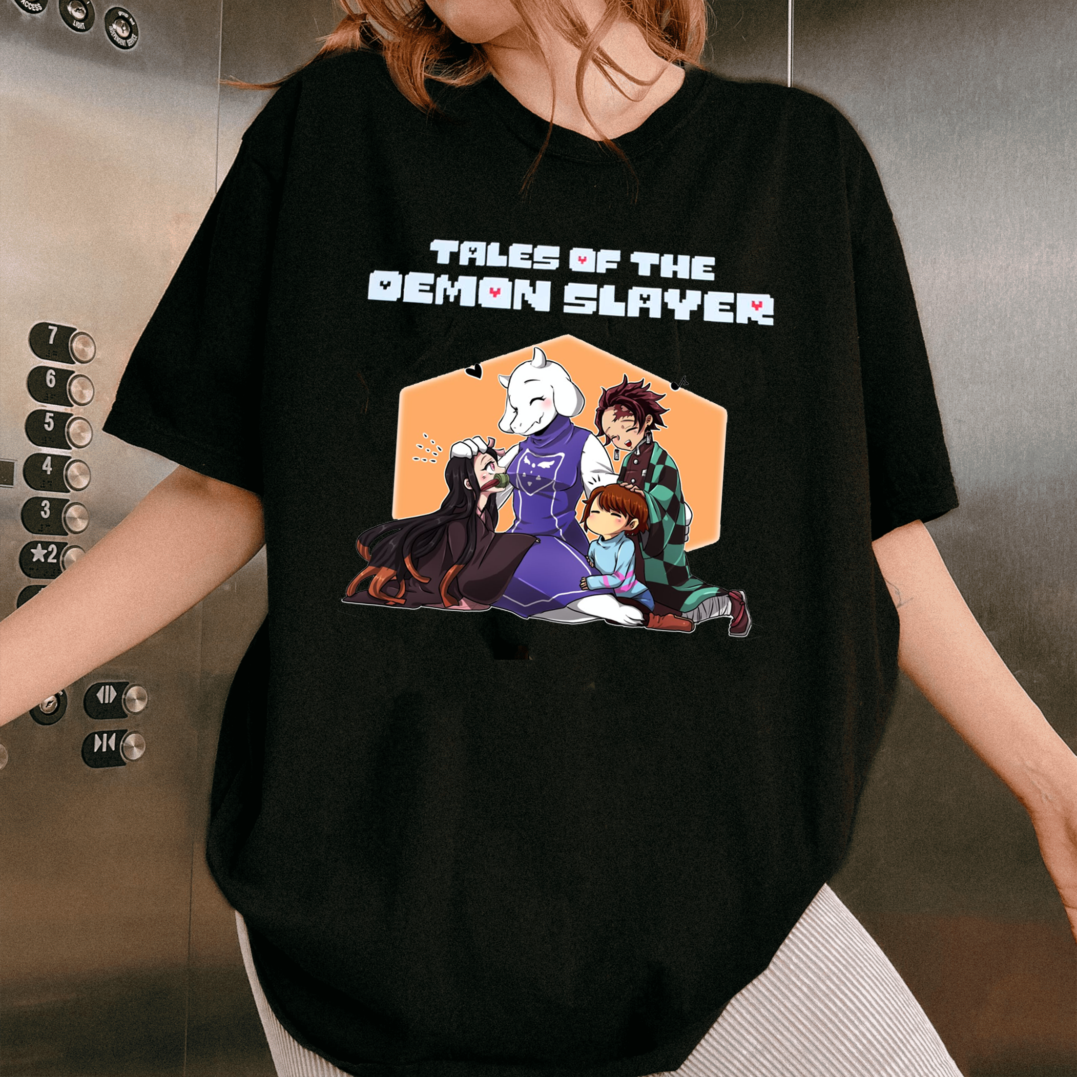 Undertale x Demon Slayer Graphic Unisex T-shirt/Crewneck/Hoodie