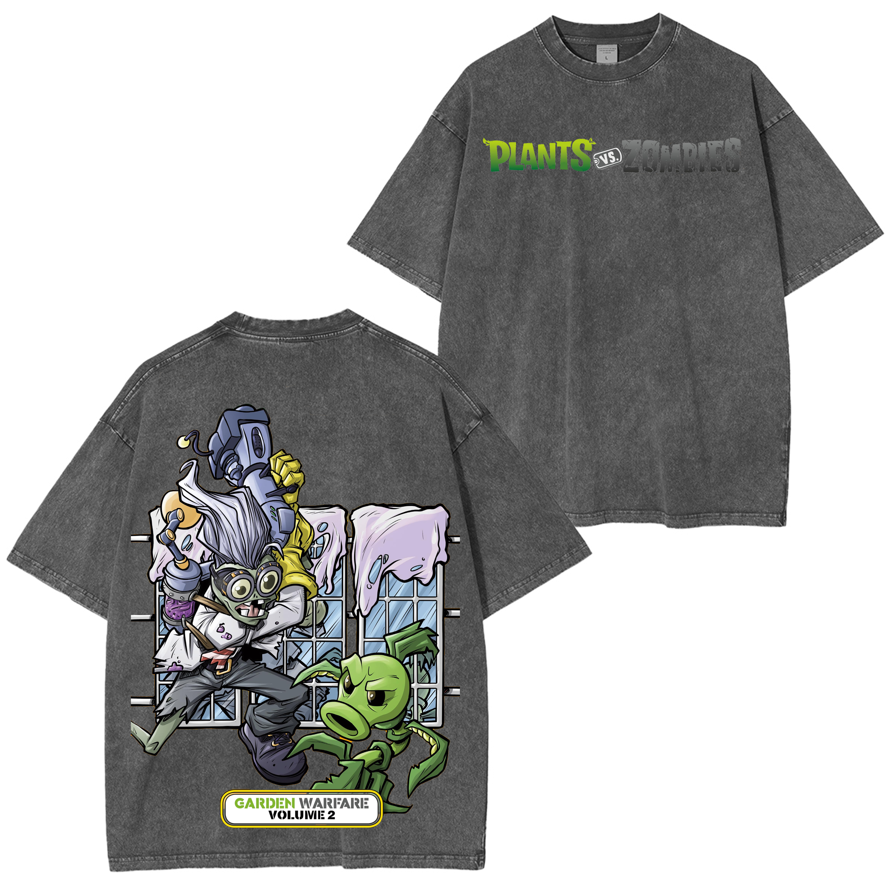 Plants vs. Zombies: Garden Warfare Volume 2 Unisex Washed T-Shirt