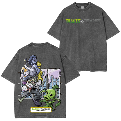 Plants vs. Zombies: Garden Warfare Volume 2 Unisex Washed T-Shirt