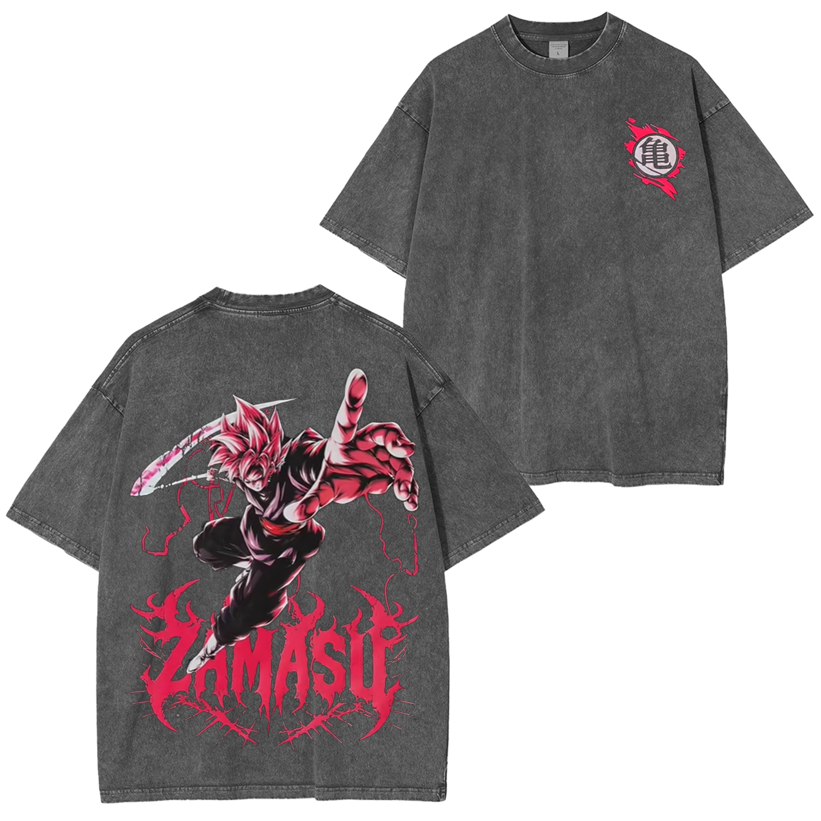Goku Dragon Ball Z Anime Unisex Washed T-Shirt