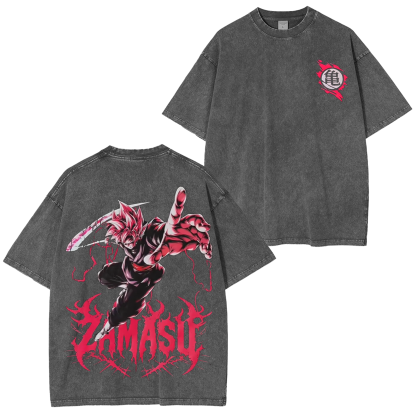 Goku Dragon Ball Z Anime Unisex Washed T-Shirt