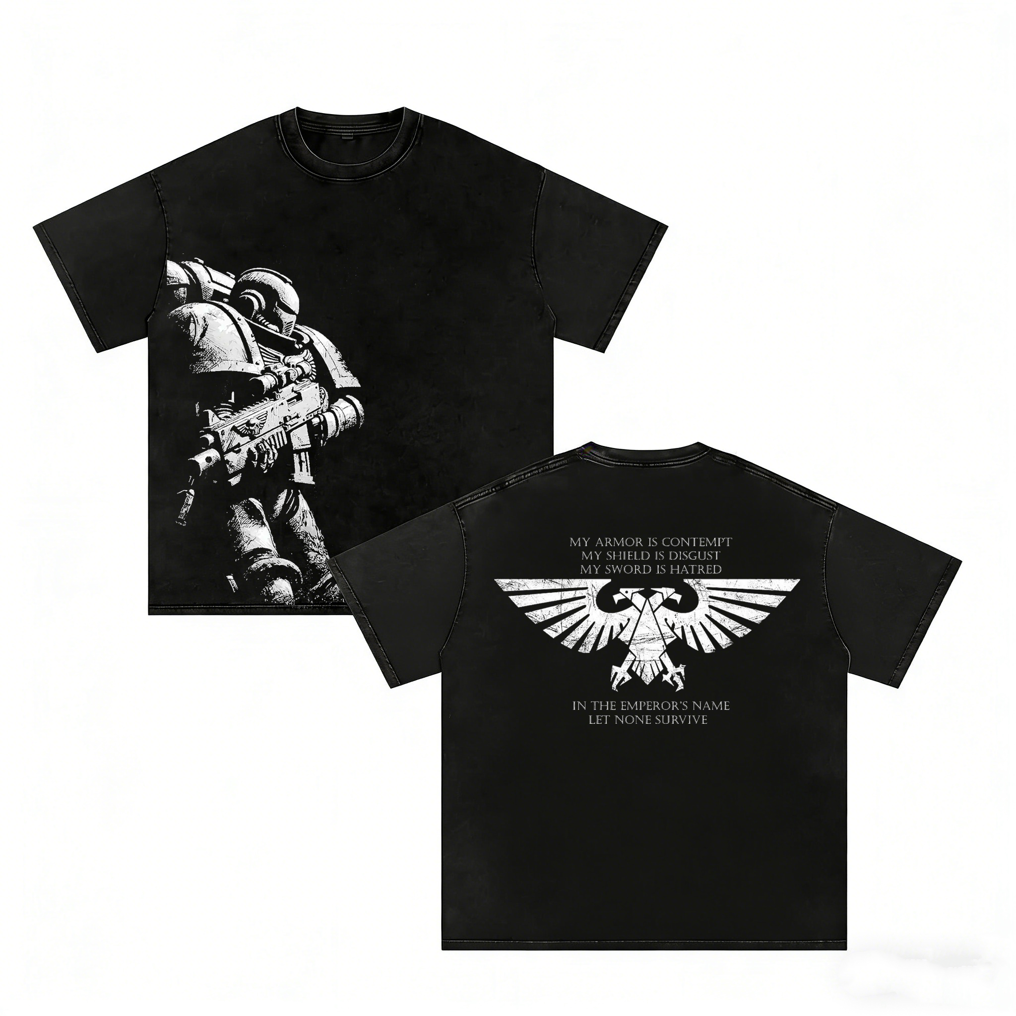Warhammer 40k Game Unisex Washed T-Shirt