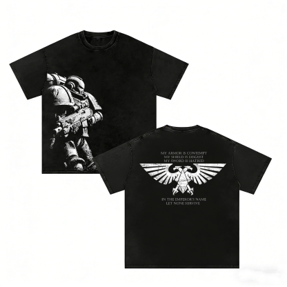 Warhammer 40k Game Unisex Washed T-Shirt