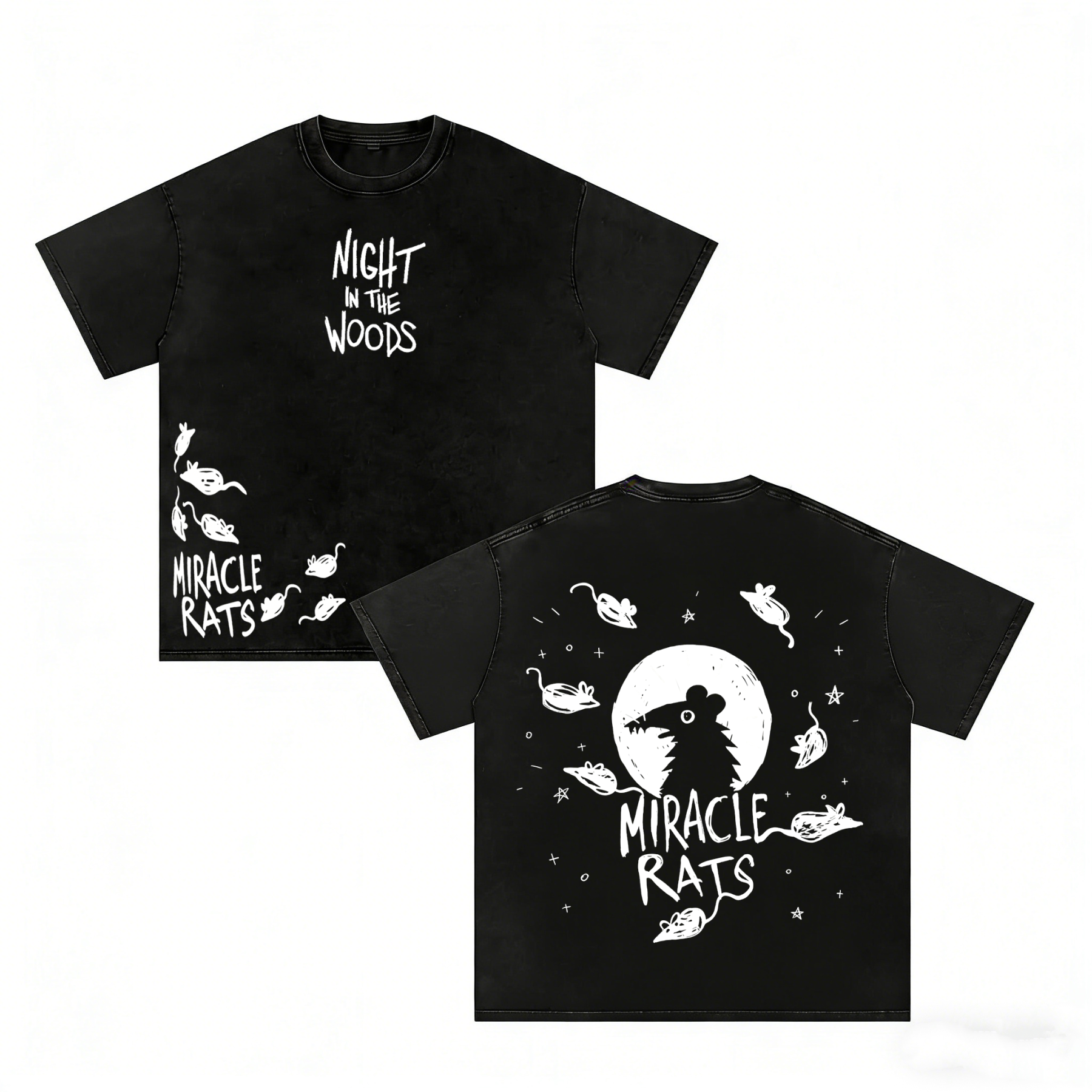 Night in the Woods Unisex Washed T-Shirt