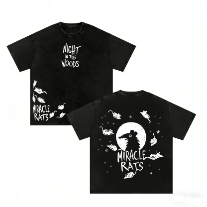 Night in the Woods Unisex Washed T-Shirt