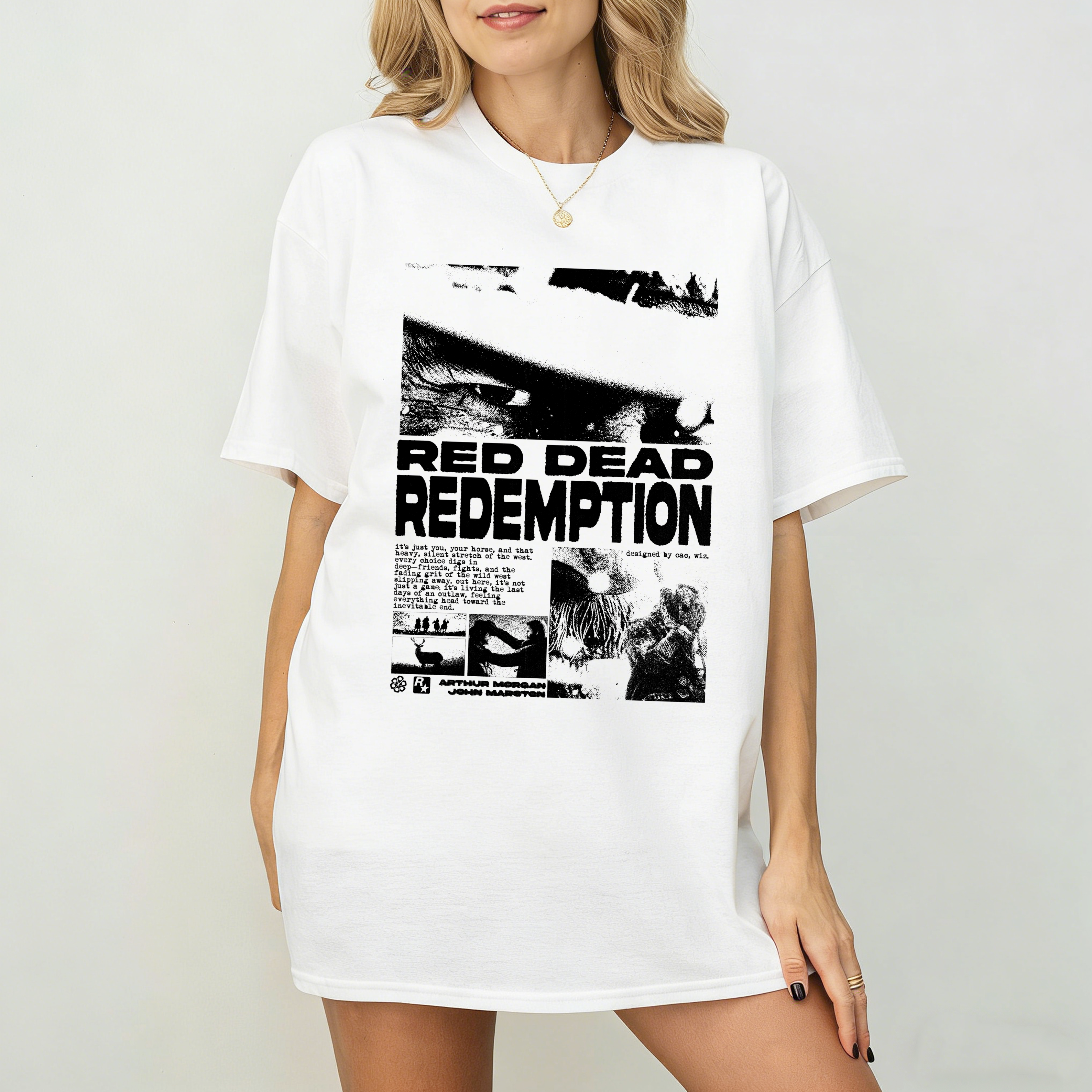 Red Dead Redemption Graphic Oversize Unisex Shirts/Crewneck/Hoodie