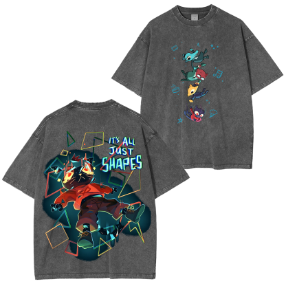 Night in the Woods Game  Unisex Washed T-Shirt