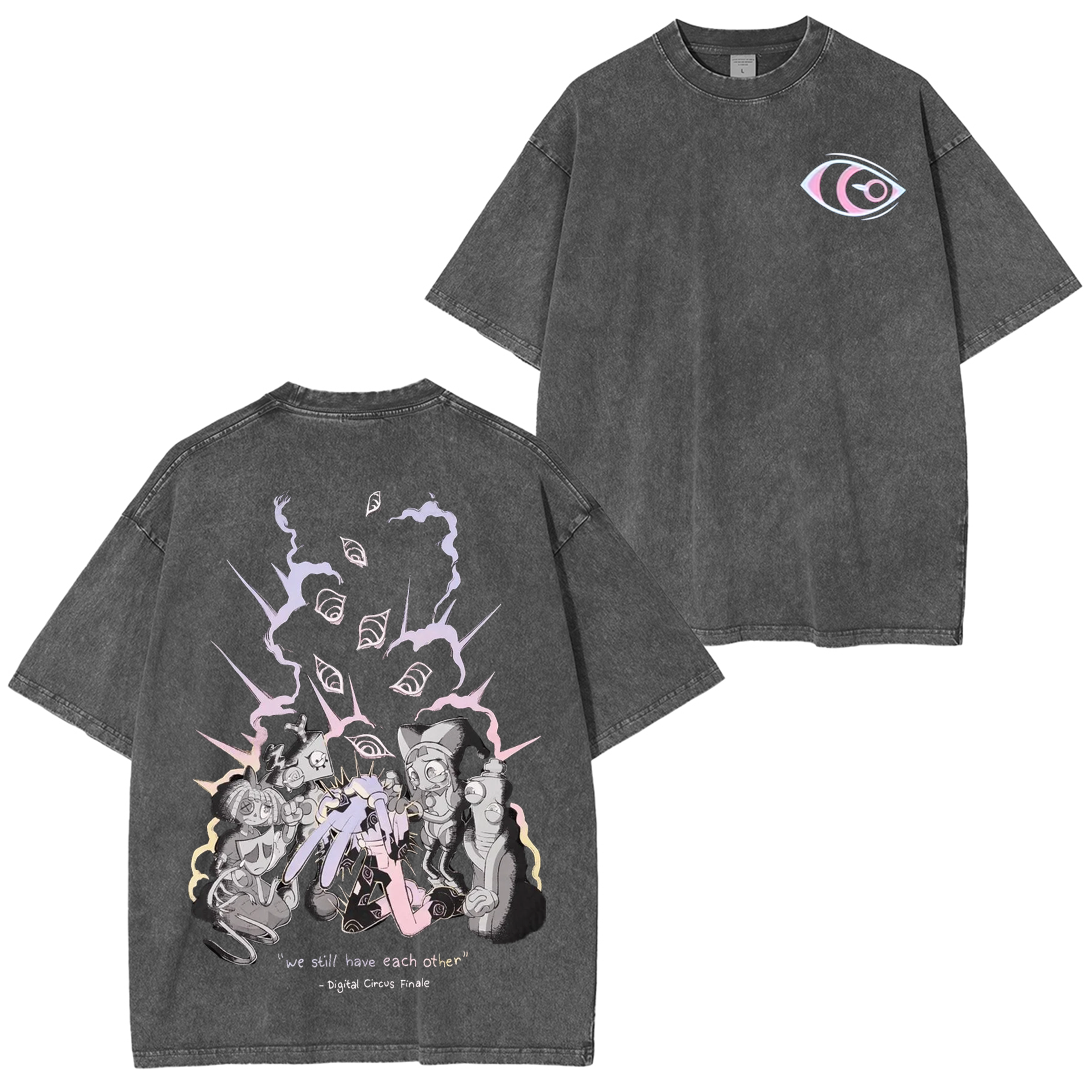 The Amazing Digital Circus Unisex Washed T-Shirt