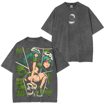 Neliel Bleach Anime Unisex Washed T-Shirt