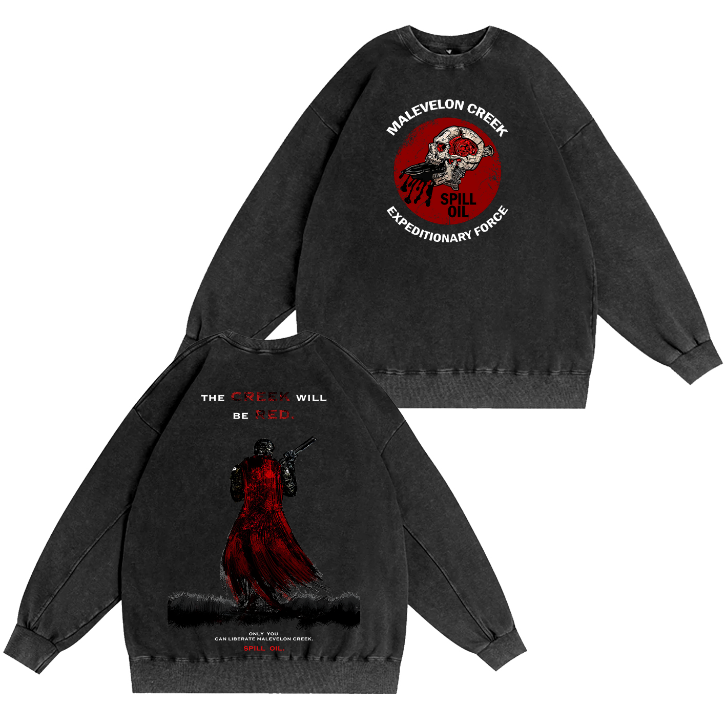 Helldivers 2 Game Washed T-shirt/Crewneck/Hoodie