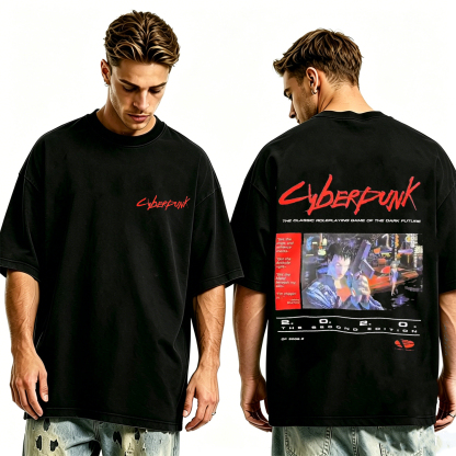 Cyberpunk Unisex Washed T-Shirt