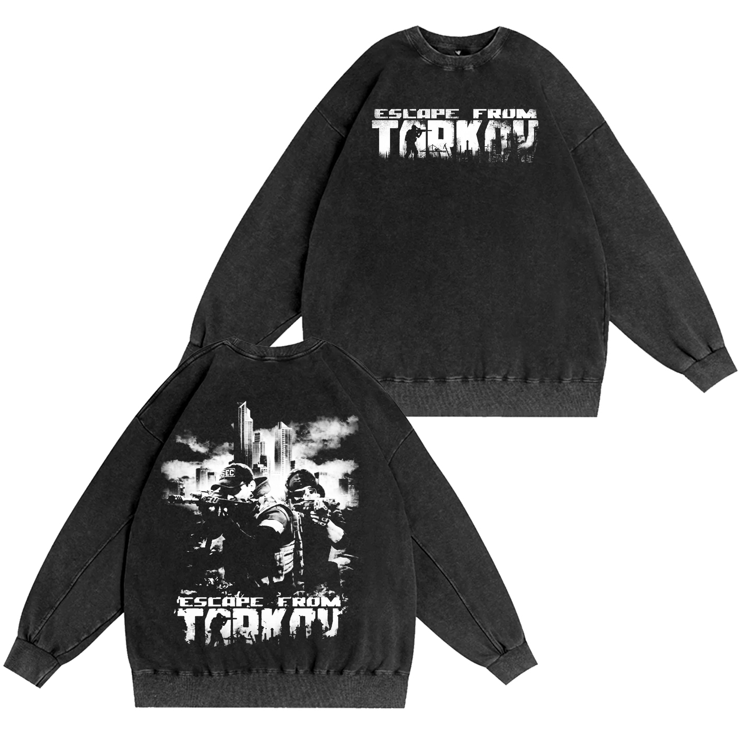 Escape From Tarkov vintage  Washed T-shirt/Crewneck/Hoodie