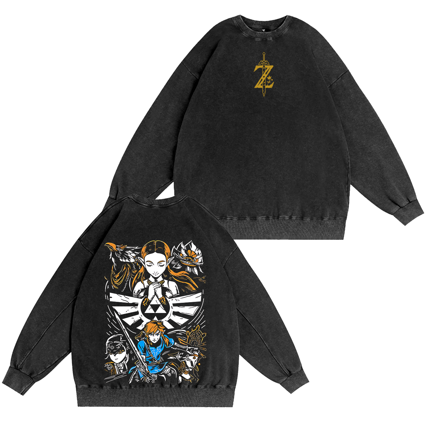 Zelda Merchandise Oversized T-shirt/Crewneck/Hoodie