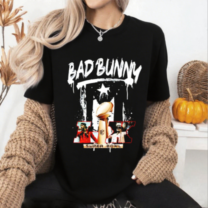 Bad Bunny Super Bowl Unisex T-shirt/Crewneck/Hoodie