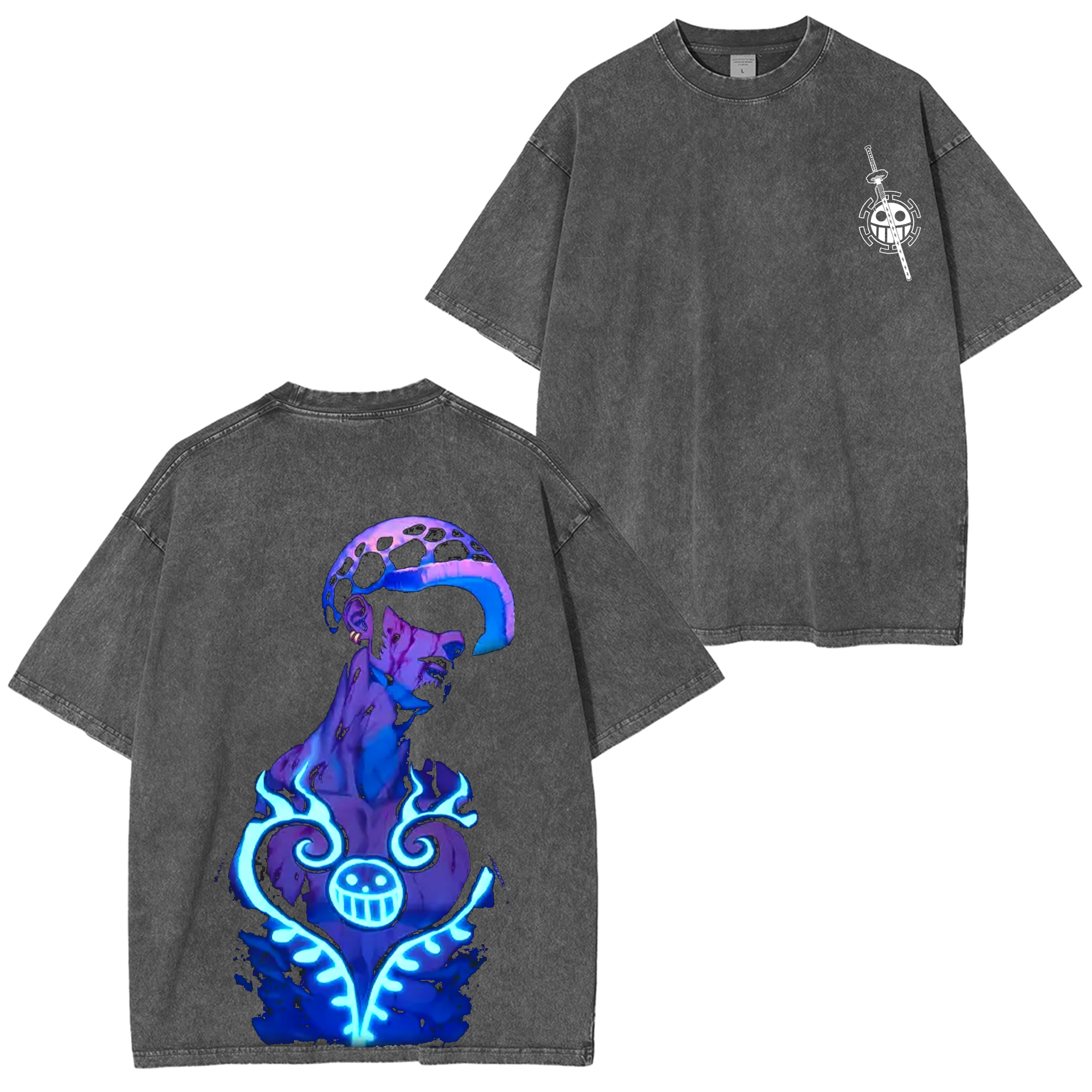 Trafalgar D. Water Law Anime Oversized T-shirt/Crewneck/Hoodie