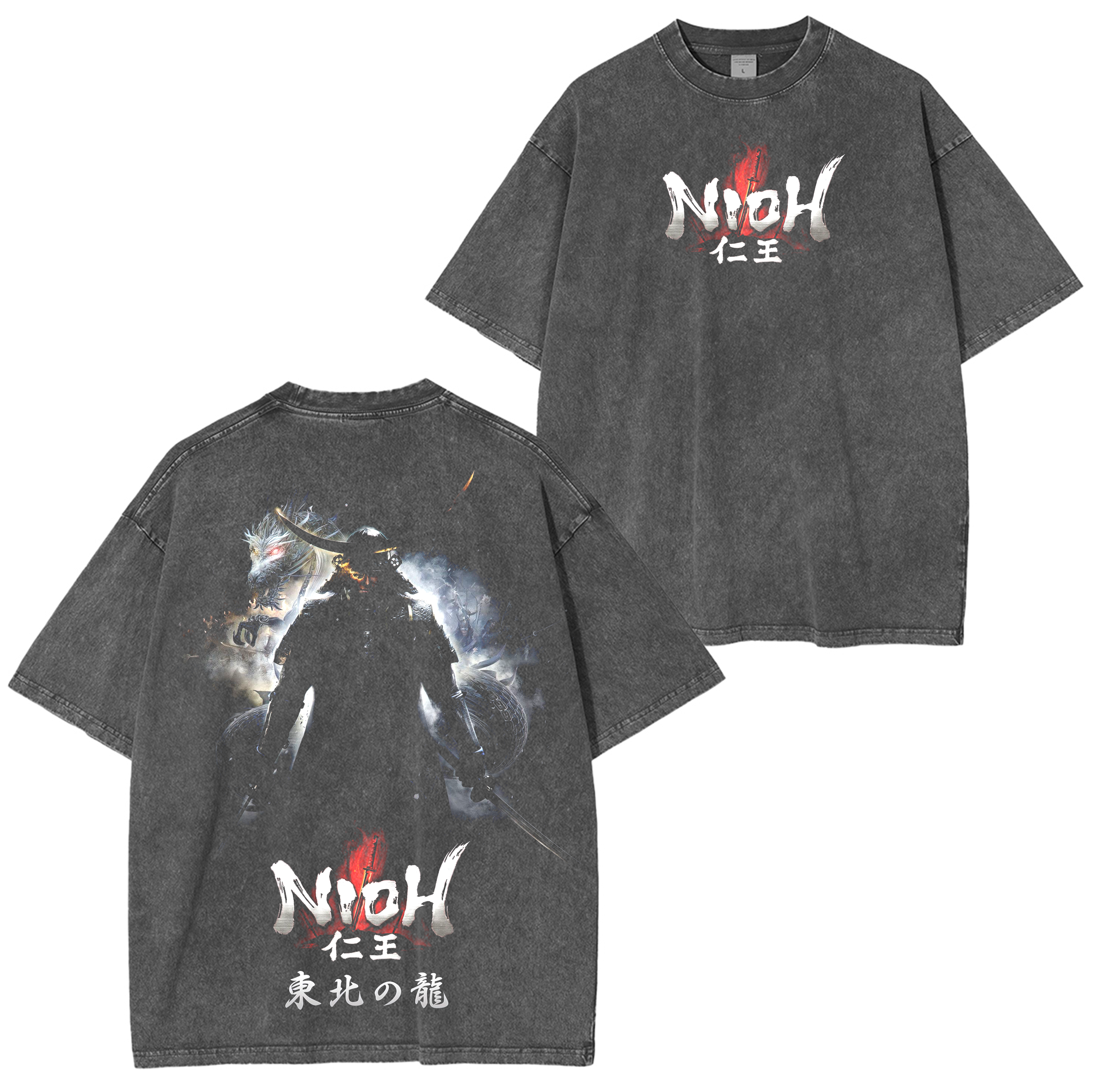 Nioh 3 Game Oversized T-shirt/Crewneck/Hoodie