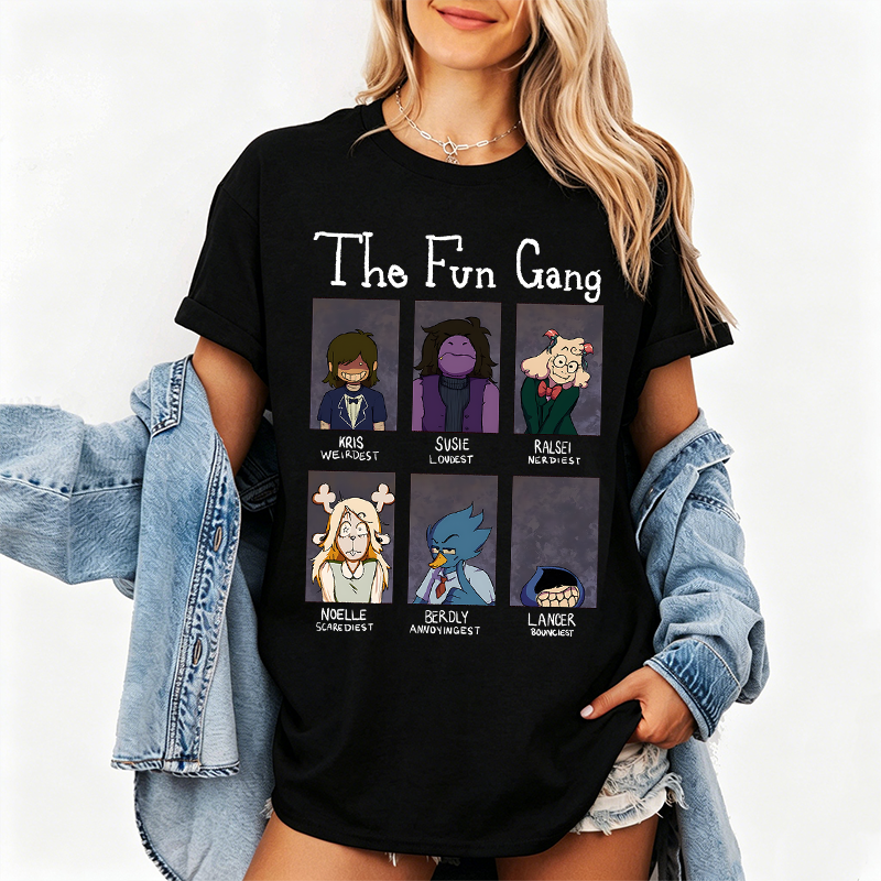 The gangs yearbook Deltarune Unisex T-shirt/Crewneck/Hoodie