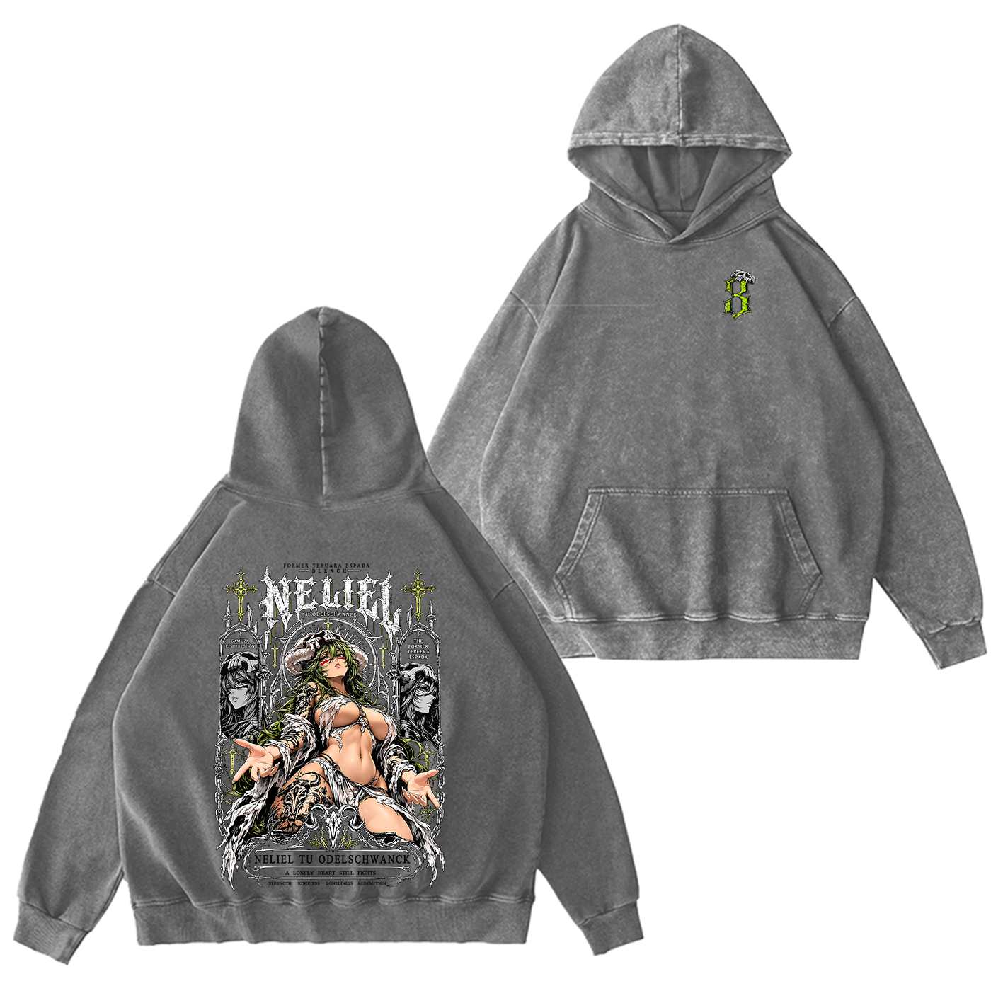 Bleach Nelliel Tu Odelschwanck Oversized T-shirt/Crewneck/Hoodie
