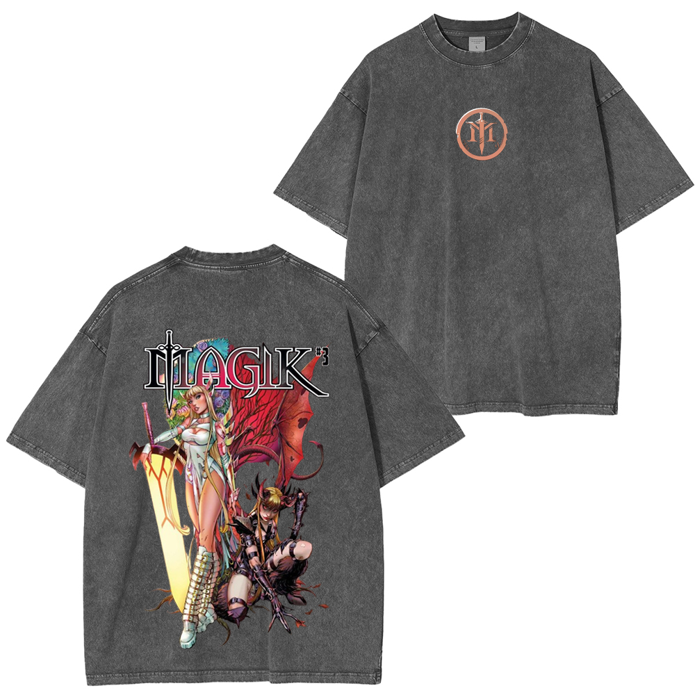 Magic Unisex Washed T-Shirt